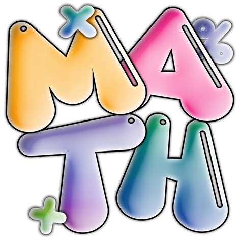 Math clip art maths math mathematics images clipart 2 - Clipartix