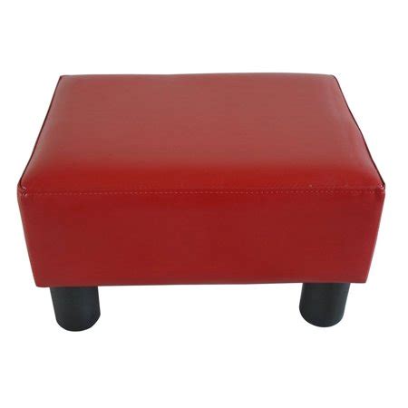 Simply-Me Modern Small Sofa Side Stool Seat Chair Furniture for Indoor, Red | Walmart Canada