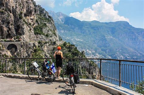 cycling amalfi coast italy full carbon road bike rental in sorrento amalfi maiori minori ravello