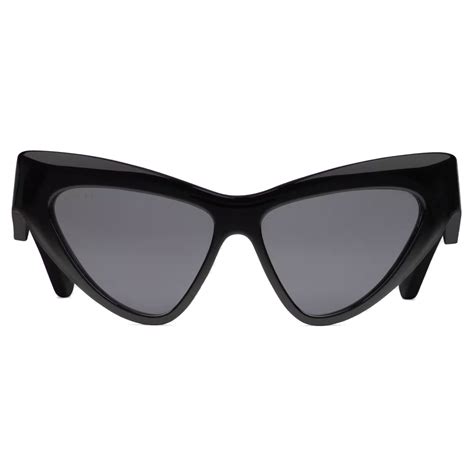 Gucci - Cat Eye Frame Sunglasses - Black Grey - Gucci Eyewear - Avvenice