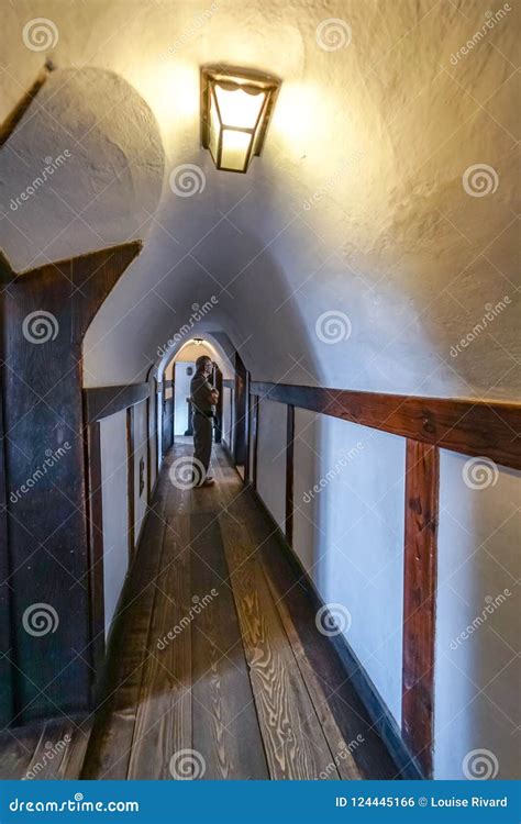 Secret Passage At Bran Castle, Romania Editorial Image | CartoonDealer ...