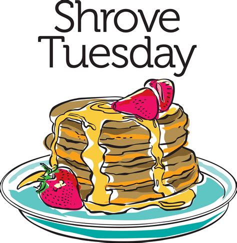 Shrove Tuesday Pancake Illustration