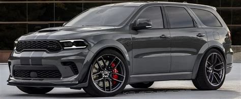 Widebody 2023 Dodge Durango SRT Hellcat Sits Digitally Lowered on Big ...