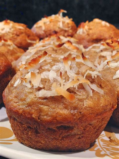 Sam Chao's Recipes: Coconut Banana Muffins