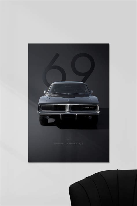 DODGE CHARGER | VINTAGE CAR #1 | CAR POSTERS – Posterized