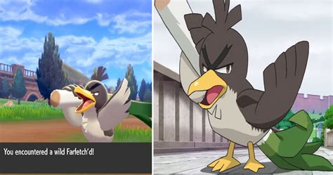 Pokémon: Where To Find Galarian Farfetch'd (& 9 Other Things You Didn't Know About It)