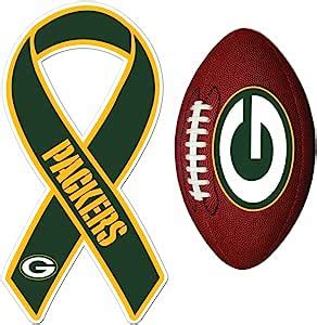 Amazon.com : NFL Green Bay Packers Magnet Set : Sports Related Magnets ...