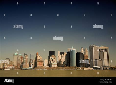 Downtown skyline, Manhattan, NYC, USA Stock Photo - Alamy