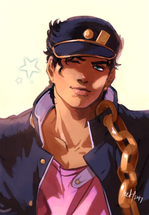 Pictures of Jotaro Smiling