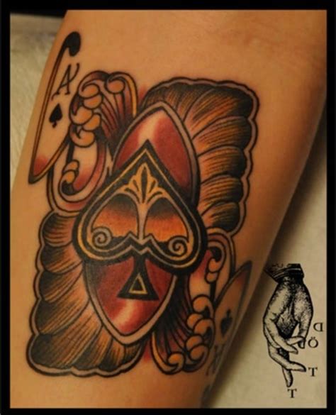 30 Cool Spade Tattoo Designs