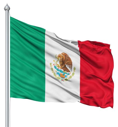 [Visit to Buy] 3x5' Feet Polyester Mexico Flag Mexican Country Indoor Outdoor Banner Pennant ...