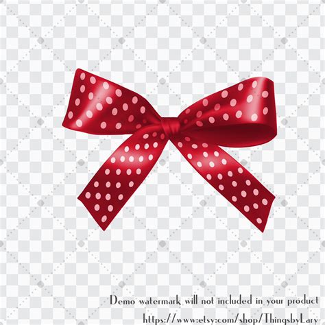 56 Christmas Bows and Ribbons Clip Arts PNG Transparent By ArtInsider | TheHungryJPEG