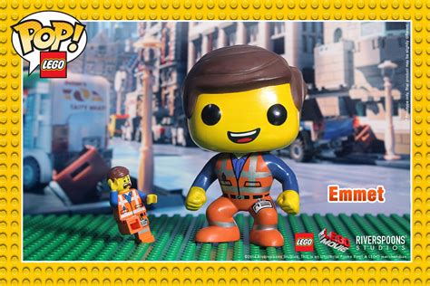 Riverspoons Studios: Riverspoons Studios Funko Pop! Lego Movie Emmet