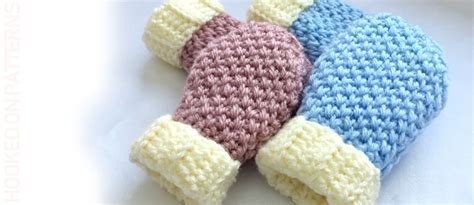 FREE BABY MITTENS CROCHET PATTERN - CUTE AND COSY MITTS