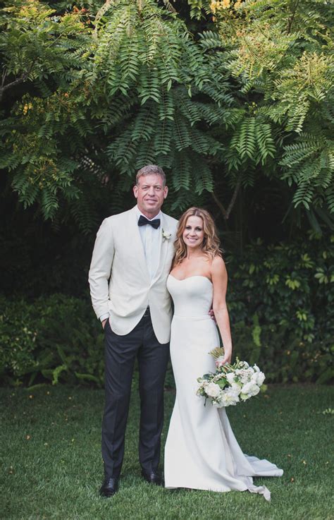 NFL Vet Troy Aikman Marries Capa Mooty in Santa Barbara