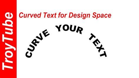 How To Curve Text for Design Space Easily WITHOUT Inkscape | Cricut design, Cricut fonts, Font app