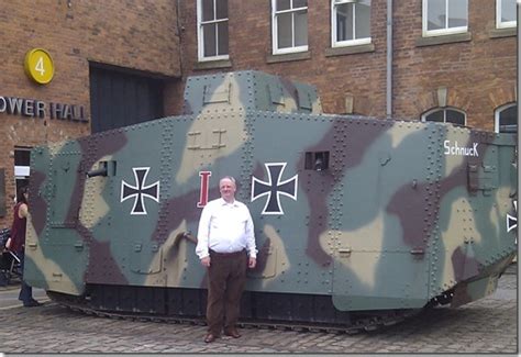 Veni Vidi Vici blog spot: WW1 A7V German tank in Manchester