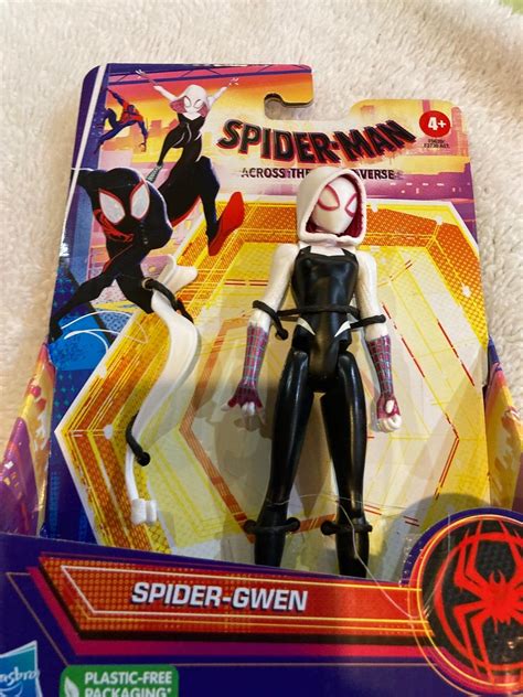 SpiderMan Across The SpiderVerse Spider Gwen Stacy Ghost Spider Action ...