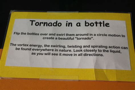 Tornado in a Bottle