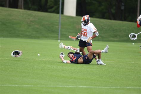 WATCH: UVA lacrosse’s Ricky Miezan lays the lumber against Syracuse ...