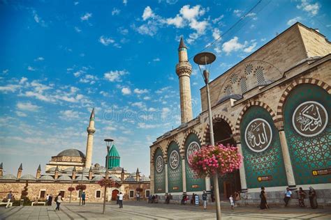 Konya / Turkey - September 17 2017: Views of Konya Selimiye Mosque ...