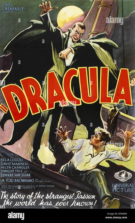 MOVIE POSTER DRACULA (1931 Stock Photo - Alamy