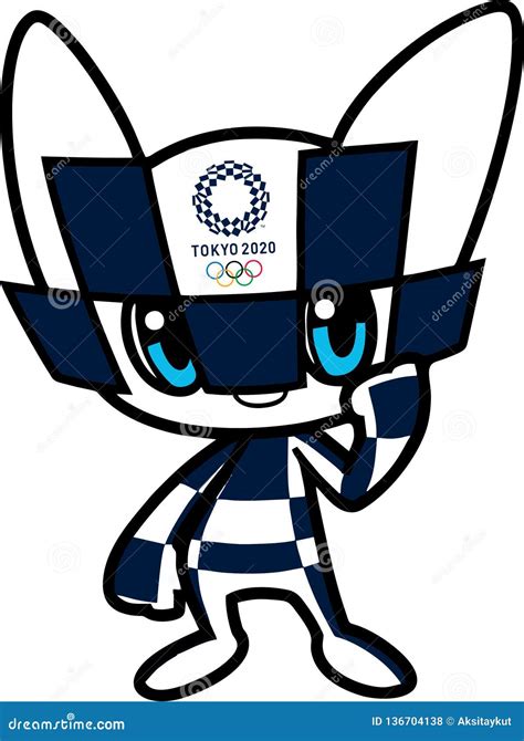 Redactie - Tokyo 2020 Olympische Spelen Officiële Mascotte Redactionele Stock Foto ...