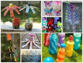 24 DIY Plastic Bottle Craft Ideas for Kids - Kids Art & Craft