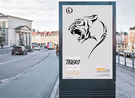 Tiger poster on Behance