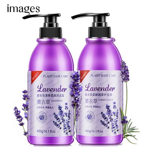 Lavender Hair Shampoo and Hair Conditioner Sets Hair Care Products Scalp Treatment Anti Dandruff ...