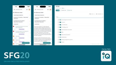 SFG20 Introduces Facilities-iQ Smart Software Solution