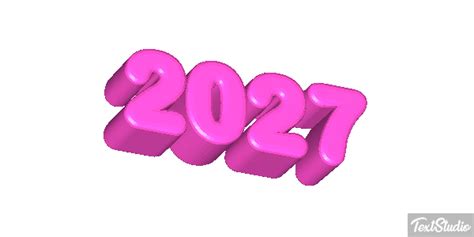 2027 Event Animated GIF Logo Designs