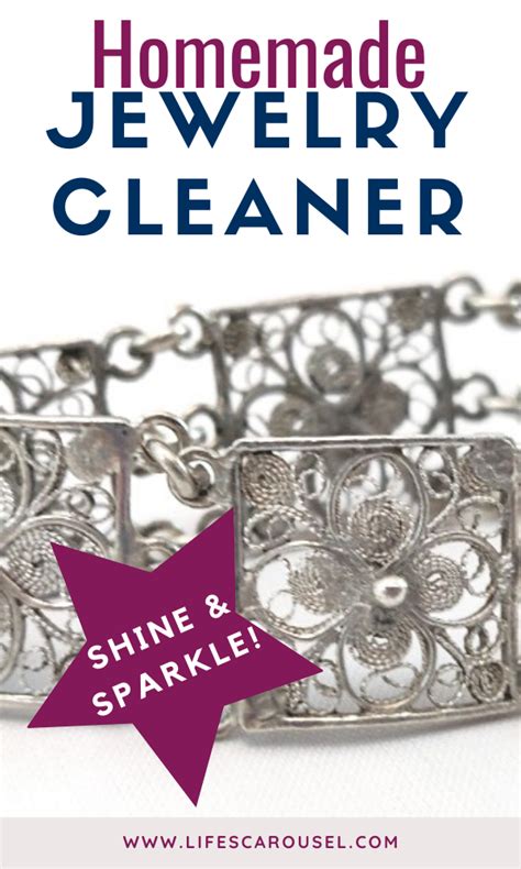 DIY Jewelry Cleaner - Sparkling Silver Without Scrubbing! - [Full ...