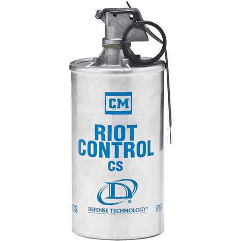 Riot Control Continuous Discharge Grenade, CS - Defense Technology