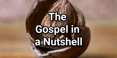 The Gospel in a Nutshell: Key Bible Verses & CommentaryLord's Library