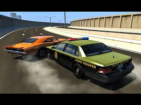 BeamNG Drive Crashes - Police Chase - High Speed Police Chase 11 - YouTube