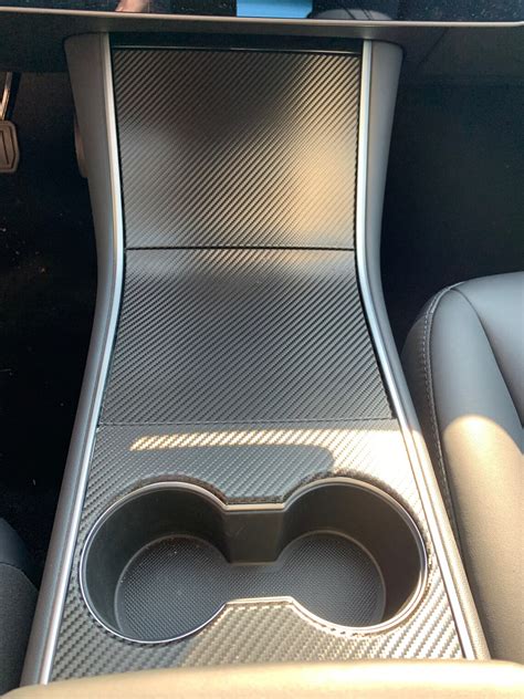 Tesla Model 3/Y Center Console Wrap by Tesla Tats | Etsy