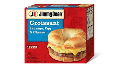 Review: Jimmy Dean Croissant Sandwich - Sausage, Egg, Cheese - Freezy Boys