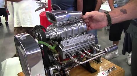 Miniature Blown V8 Engine - YouTube