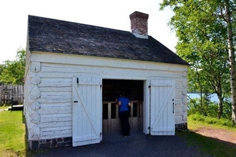 Camp at Fort Wilkins Historic State Park in Copper Harbor