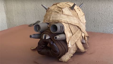 Make Your Own STAR WARS Tusken Raider Helmet - Nerdist