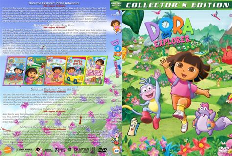 Dora the Explorer - Set 1 dvd cover (2004-2009) R1 Custom