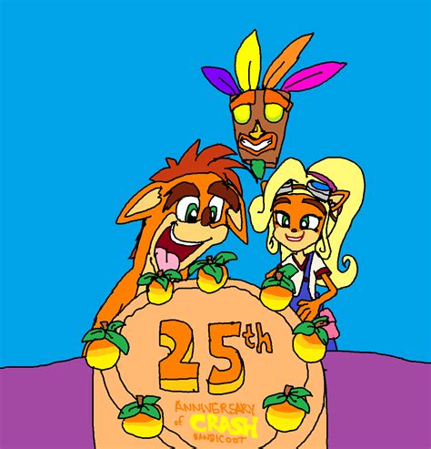 Happy 25th Anniversary Crash Bandicoot - Crash Bandicoot Fan Art (44085650) - Fanpop - Page 11