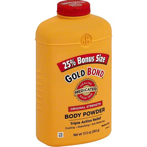 Gold Bond Body Powder, Medicated, Original Strength, Bonus Size ...