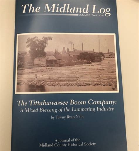 Midland County Historical Society to celebrate relaunch of Midland Log