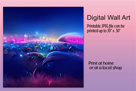 Digital Wall Art-Abstract Printable Graphic by StellarMockups&Graphics · Creative Fabrica