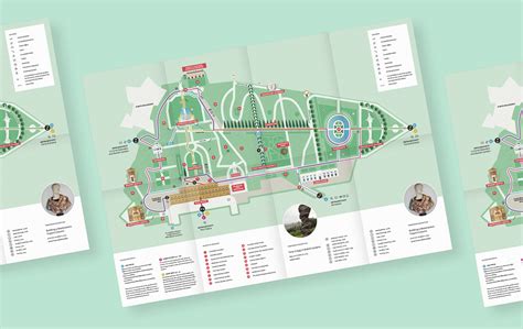 Boboli Gardens map on Behance