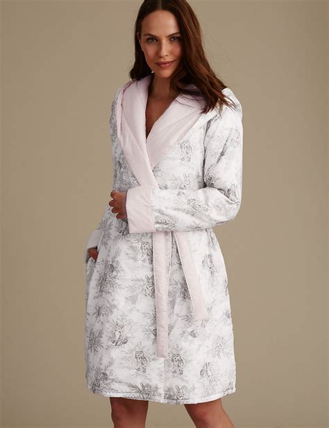 Pure Cotton Duvet Dressing Gown