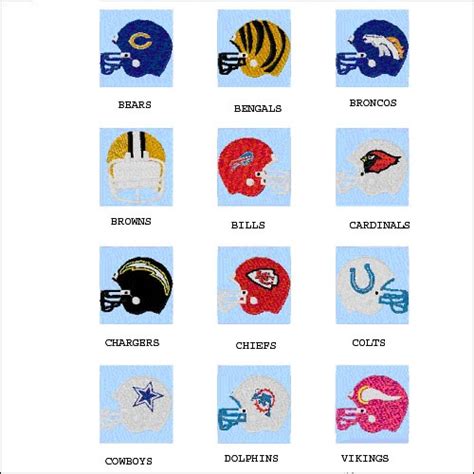 NFL MACHINE EMBROIDERY DESIGNS « EMBROIDERY & ORIGAMI