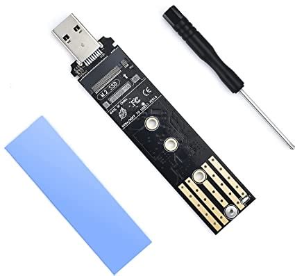 Amazon.com: ELUTENG M.2 to USB Adapter Dual Protocol M.2 NVME SATA Hard Drive USB3.1 Gen2 10Gbps ...
